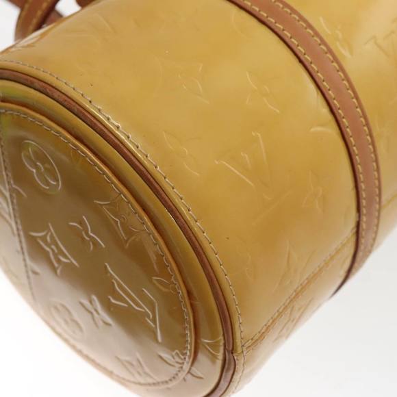 LOUIS VUITTON Monogram Vernis Bedford Hand Bag Beige M91006 LV Auth 99860 - Picture 15 of 16